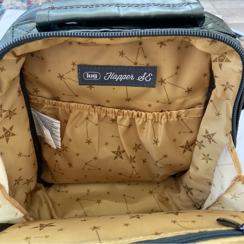 Lug Olive Green Flapper SE Crossbody Bag - NWT - Picture 6 of 13
